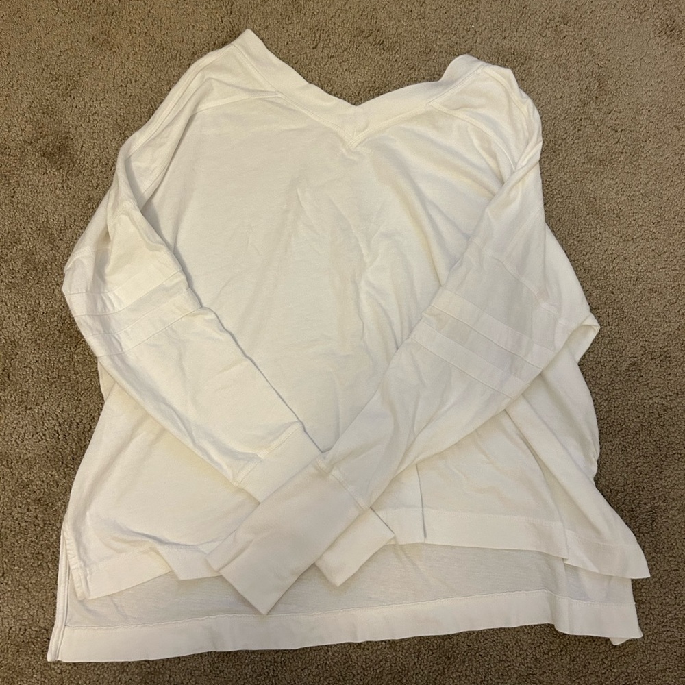 Free people movement white long sleeve